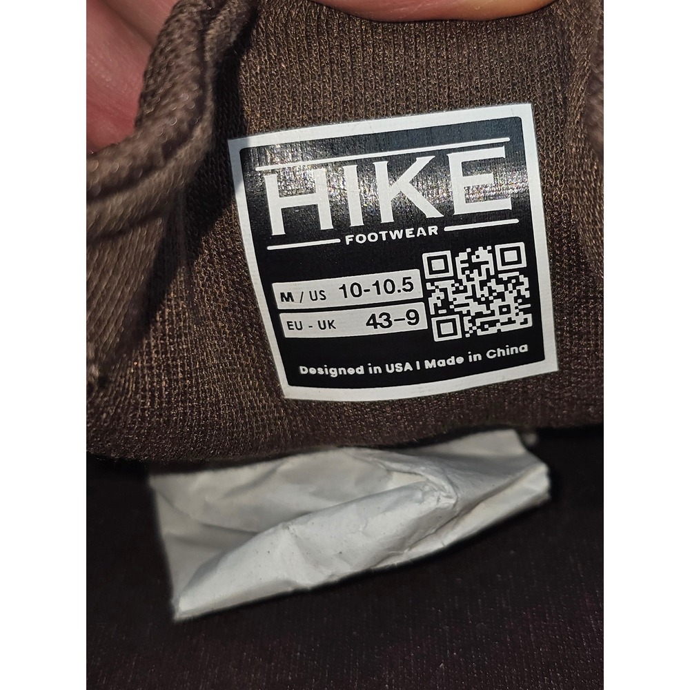 NWT Hike Footwear Reed Barefoot Shoes Dark Brown Loafers EU 43 Mens 10/10.5 - Picture 5 of 7